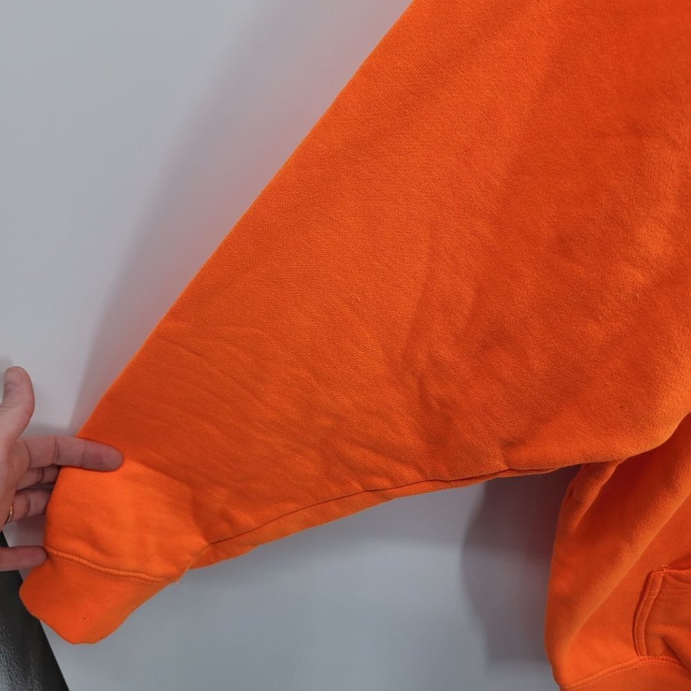 SINCE 1982 mens medium orange bone spellout cotton Independent trading company - Picture 9 of 10